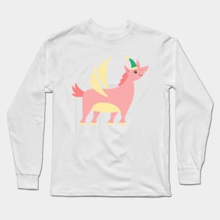 Cute Christmas Unicorn Long Sleeve T-Shirt